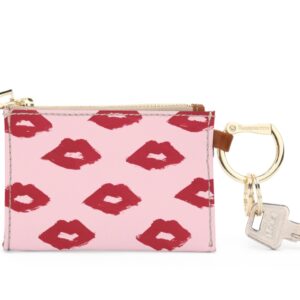 Kennedy Key Ring Zip Wallet - Drawbertson - Leather Patch