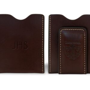 Original Money Clip - Chocolate Harness Leather