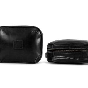 Doppelt Shaving Kit - Black Florentine Leather