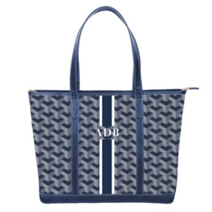 Tilly Trolley Sleeve Tote - Printed Monogram