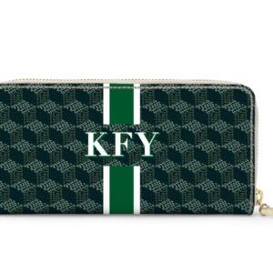 Crosby Zipper Wallet - Printed Monogram