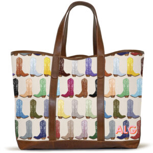 St. Charles Yacht Tote - Printed Monogram