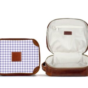 Cosmetic Kit - Leather Patch