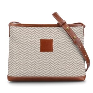 Norfolk Crossbody - Leather Patch