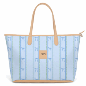 St. Anne Diaper Bag - Leather Patch