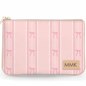 Everyday Essentials Pouch - Leather Patch