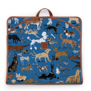 Gatwick Garment Bag - Drawbertson - Leather Patch