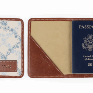 Glasgow Passport Case - Leather Patch