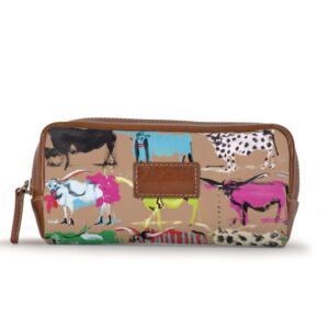 Highclere Accessory Case - Drawbertson - Leather Patch