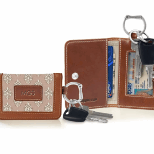Kent Keyring Wallet - Leather Patch