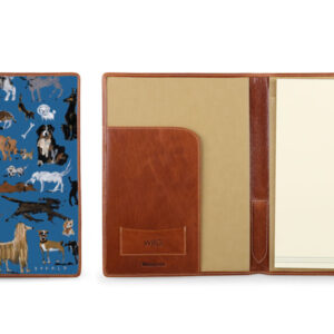 Legal Pad Portfolio - Drawbertson - Leather Patch