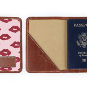 Glasgow Passport Case - Drawbertson - Leather Patch