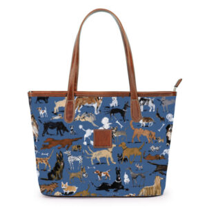 Sutton Zippered Small Tote - Drawbertson - Leather Patch