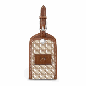 Landry Luggage Tag - Leather Patch