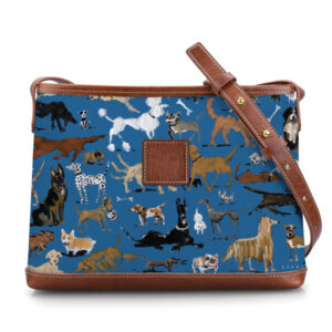 Norfolk Crossbody - Drawbertson - Leather Patch