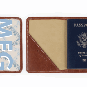 Glasgow Passport Case - Printed Monogram