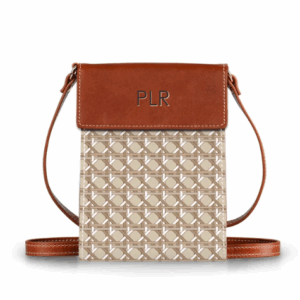 Peyton Phone Crossbody - Leather Patch
