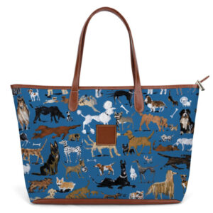 St. Anne Diaper Bag - Drawbertson - Leather Patch