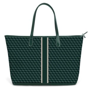 St. Anne Zippered Tote - Stripe Only - No Initials