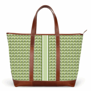 St. Charles Zippered Yacht Tote - Stripe Only - No Initials