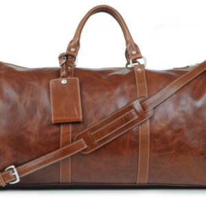 Belmont Cabin Bag - British Tan Florentine Leather