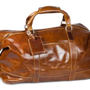 Captain's Bag - British Tan Florentine Leather